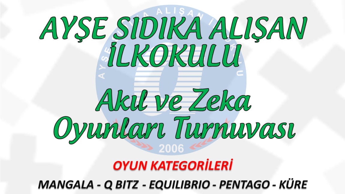 Ayşe Sıdıka Alışan İlkokulu Akıl ve Zeka Oyunları Turnuvası